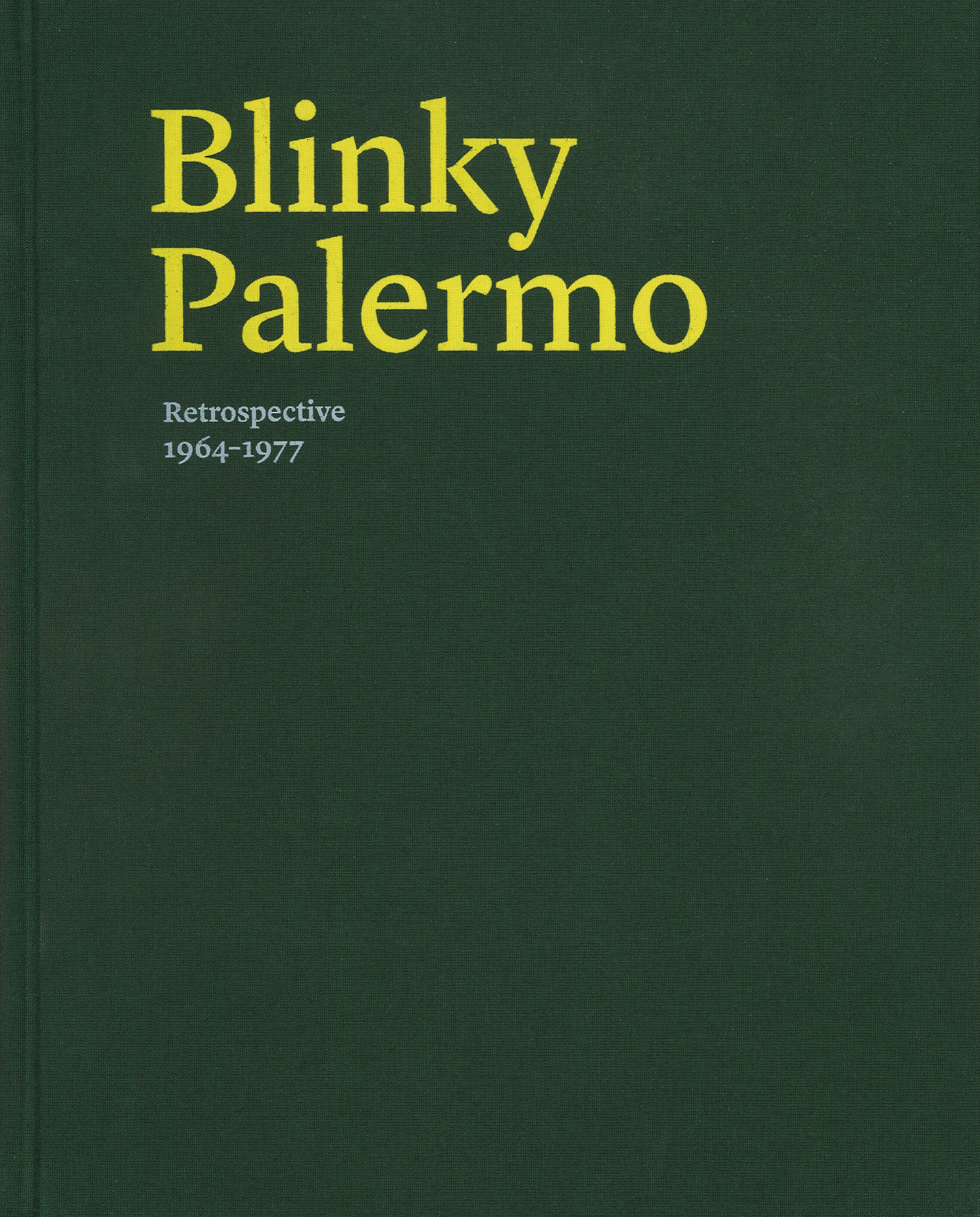 Blinky Palermo: Retrospective 1964-1977 - CCS Bard